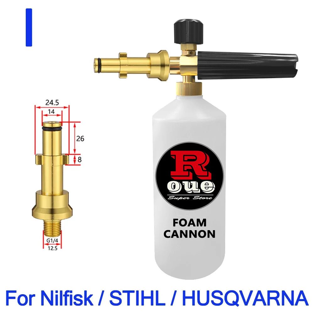 1L Skumkanon for Høytrykkspyler - Cameno.no