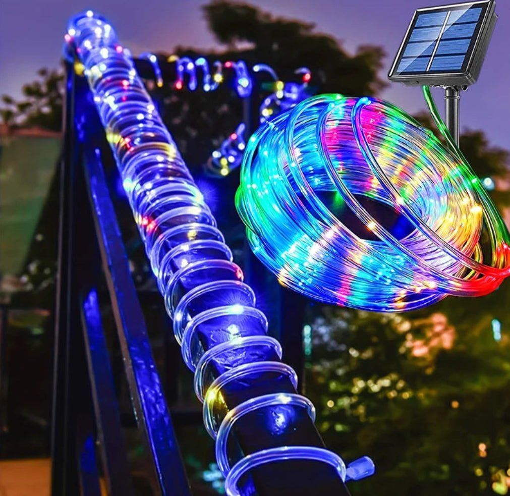 LED - trampolinelys solcelledrevet (7m/12m/22m) - Cameno.no