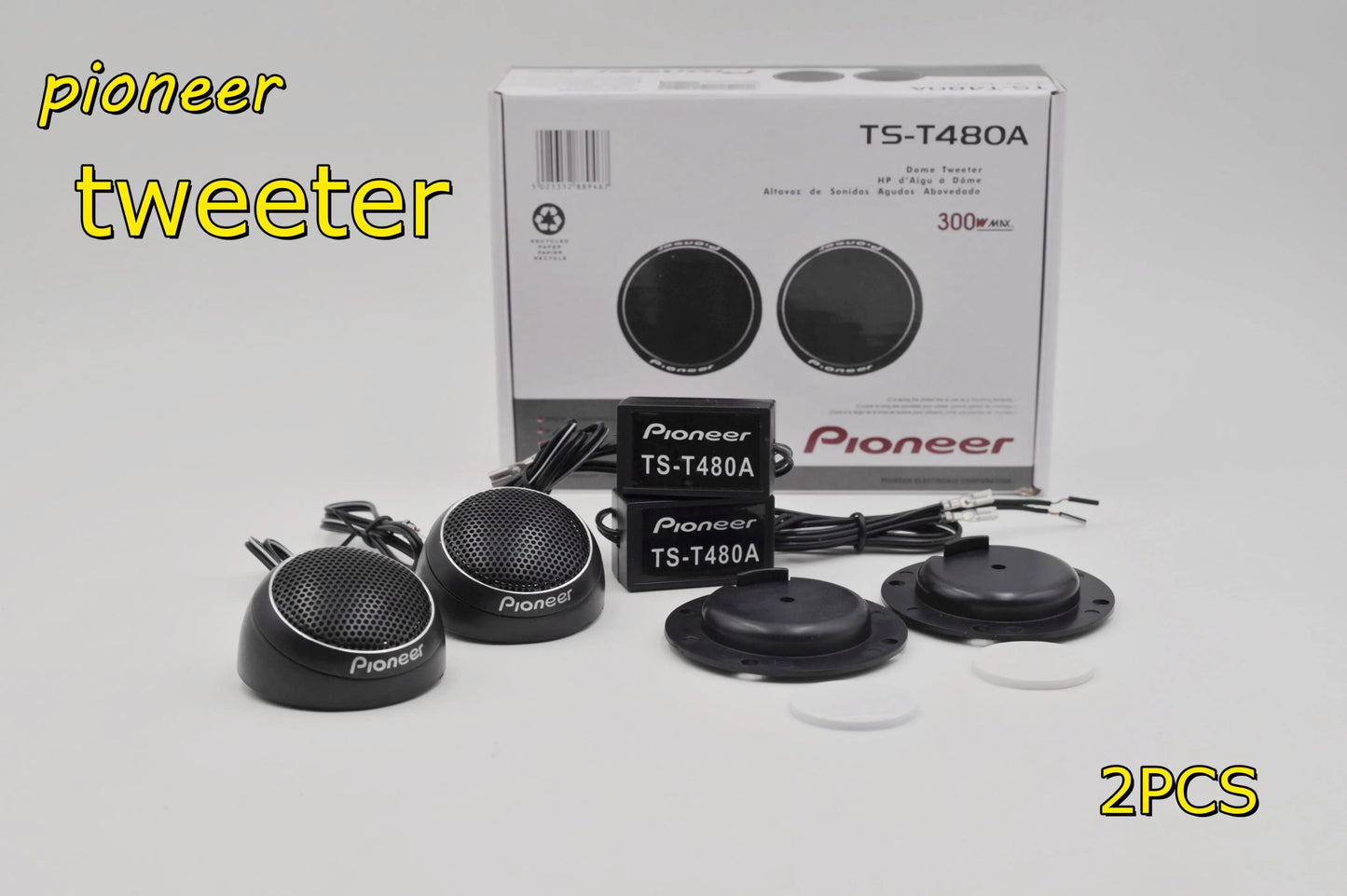 Pioneer 300W Bilhøyttalere – Dome/tweetere - Cameno.no