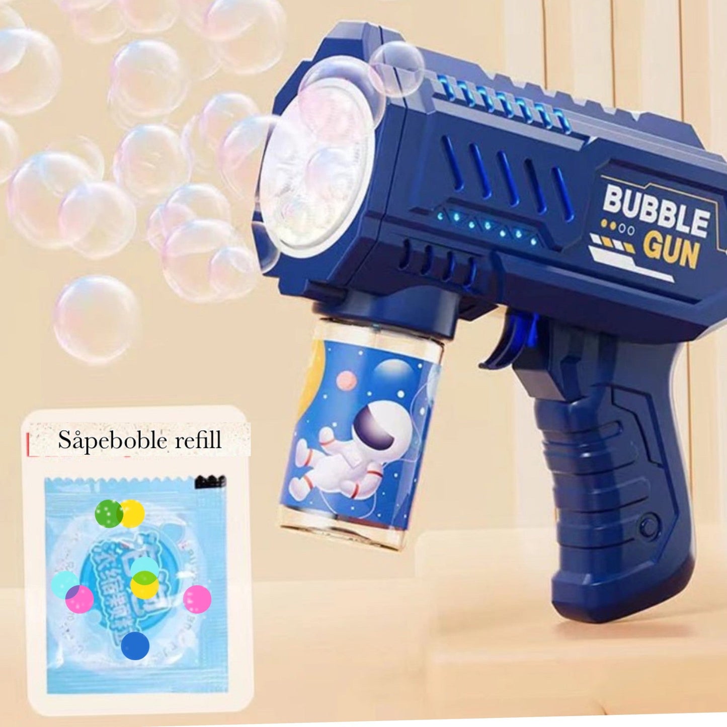 Rocket Bubble Blaster - Boblekanon - Cameno.No