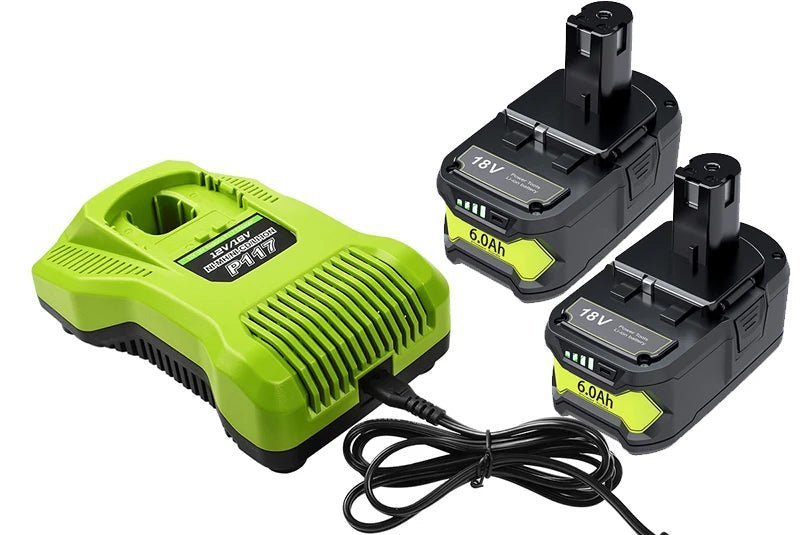 Ryobi batterier og batteriladere - Cameno.no