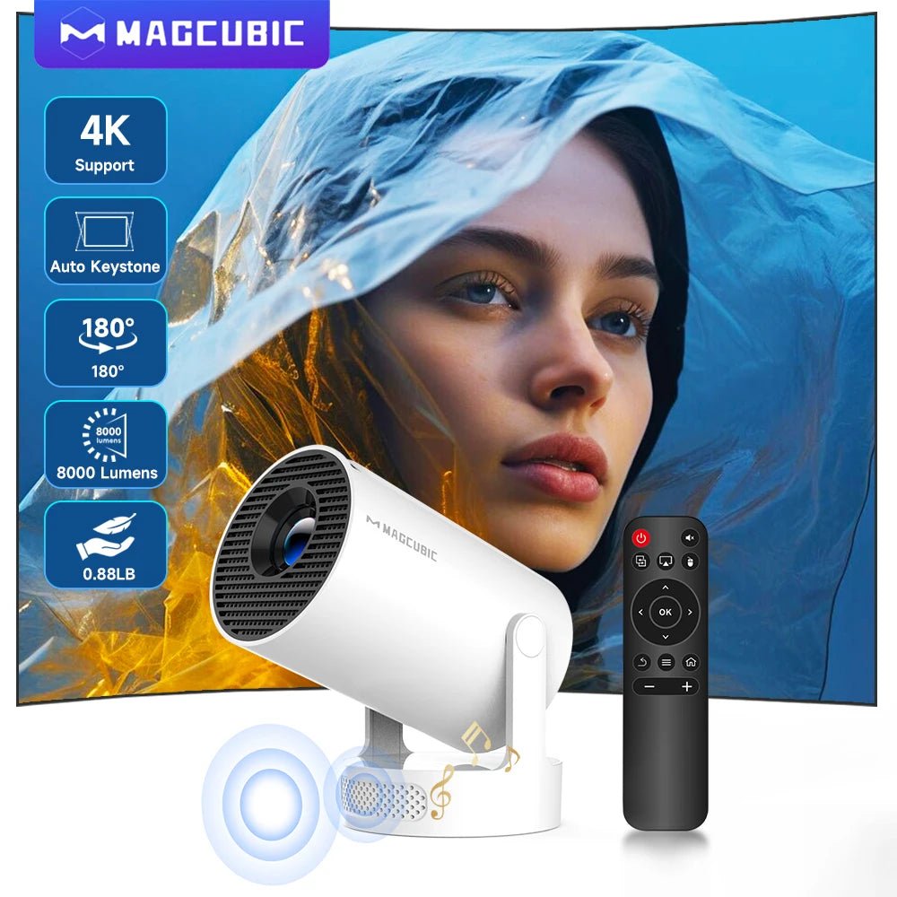 Magicub 4K H300 - prosjektor for bruk utendørs. - Cameno.No