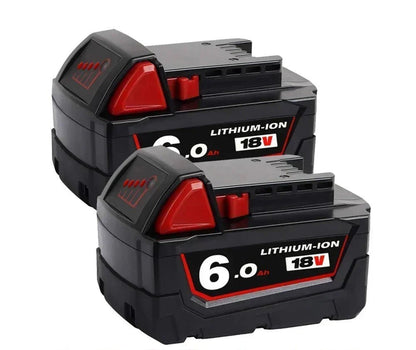 Milwaukee M18 18V Batteri 6.0ah - 12.0Ah - Cameno.no