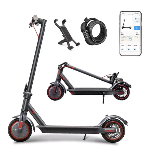Smart El - Scooter med 30 km Rekkevidde og APP - kontroll – Perfekt for Byen!" - Cameno.No