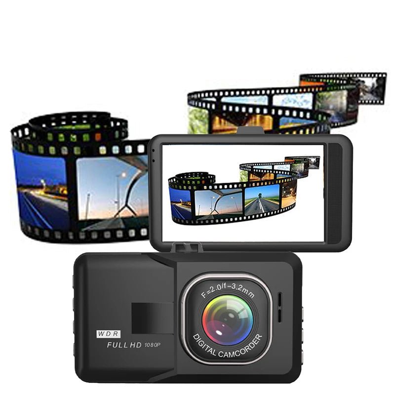 XUSHIDZ 1080P HD Dashcam – Nattmodus, 24t Parkeringsvakt & G - Sensor - Cameno.no